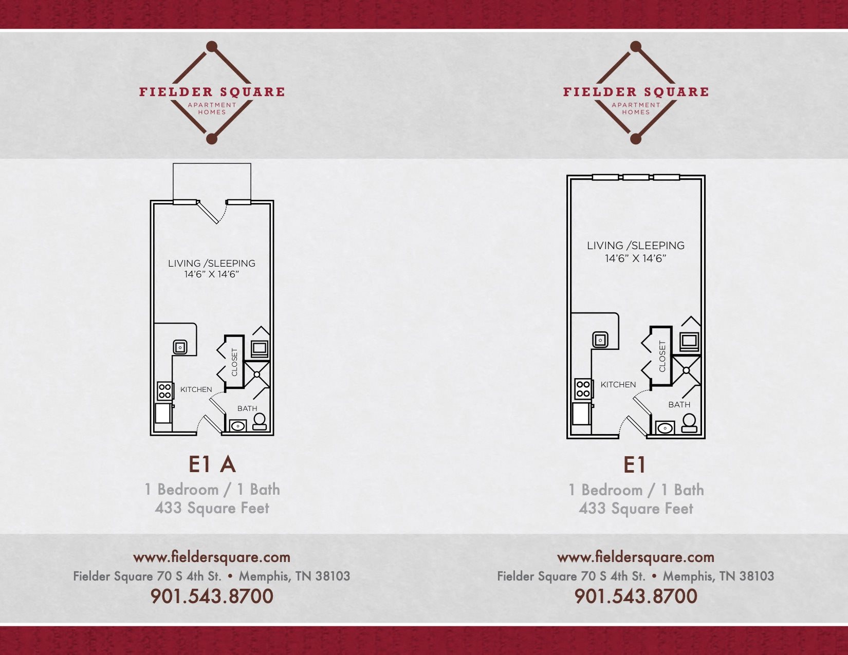 Studio Apartment home in downtown Memphis